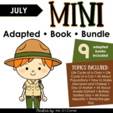 July Mini Adapted Book Bundle [9 books!] Digital + Printab