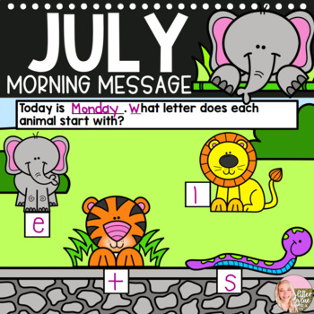 Preview of July Morning Message