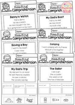 July Reading Comprehension Cut And Paste By Miss Faleena 