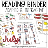 July Reading Binder