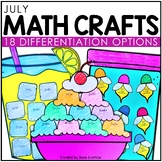 July Summer Math Crafts | firefly lemonade & ice cream End