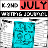July Writing Journal | Kinder - 2nd grade | Worksheets