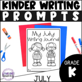 July Writing Prompts for Kindergarten and 1st Grade - Summ