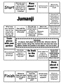 "Jumanji" Comprehension Game Board