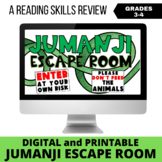 Jumanji Escape Room (Digital and Printable)