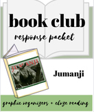 Jumanji Literature Circle Response Packet, Book Club + Gra