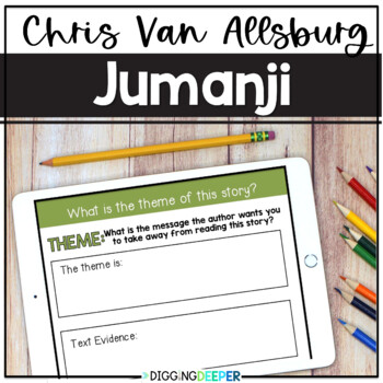 Preview of Jumanji by Chris Van Allsburg