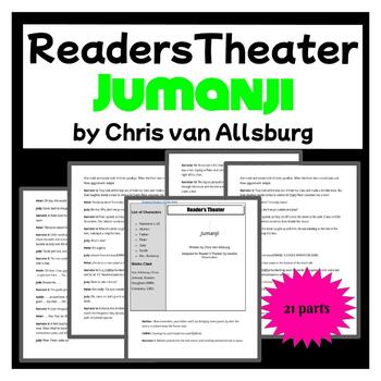 Preview of Jumanji by Chris Van Allsburg Readers Theater