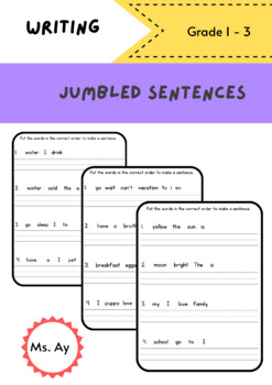 jumbled sentences app