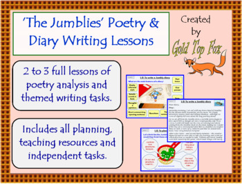 Preview of Jumblies Poetry and Diary Writing Lessons (Grades 3 to 5)