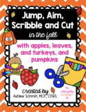 Jump, Aim, Scribble and Cut in the Fall