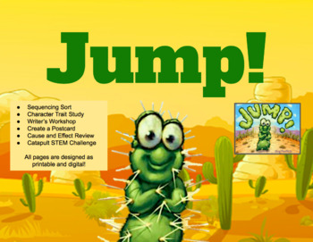 Preview of Jump! Book Companion - Comprehension, Writing, STEM - Printable and Digital 