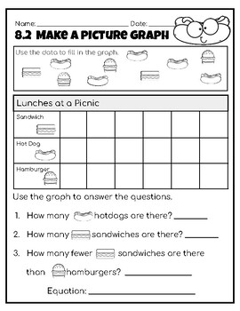 Jump Into Math Module 8 Supplemental Worksheets Grade 1 | TPT