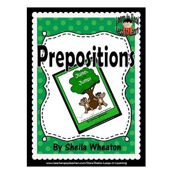 Preview of Jump, Jump! - A READ TO LEARN Book About Prepositions