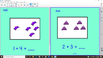 Preview of Jump Math Kindergarten Smart Lesson OAK-11