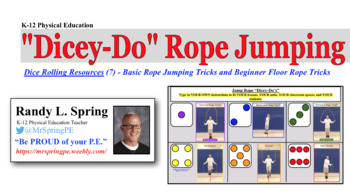 Preview of Jump Rope - "Dicey-Do"  Jump Rope and Floor Rope Tricks