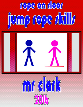 Preview of Jump Rope Skills Rope on Floor