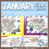Jump Start January Literacy Centers + Digital Bundle