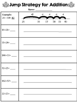 jump strategy for addition by kristy simonson teachers