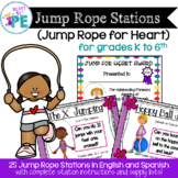 PE Jump Rope Stations