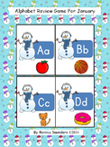 Jumping Beans Alphabet Review Game for January