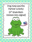 Jumping Frog Measurement Line Plot Activity {Common Core Aligned}