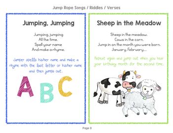 11 catchy jump rope songs and rhymes for kids -  Resources