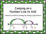 Jumping on a Number Line to Add