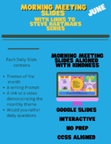 June  2024 SEL Morning Meeting Slides featuring Steve Hart