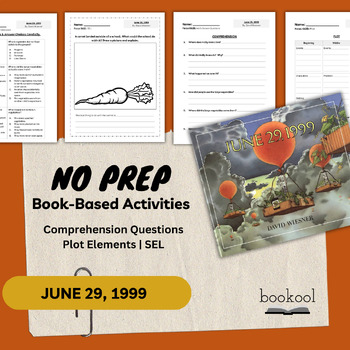 Preview of June 29, 1999 by David Wiesner | Literacy Activities | Plot, Comprehension, SEL