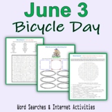 June 3 - Bicycle Day (Word Searches & Internet Activities)
