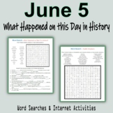 June 5 - What Happened on this Day in History