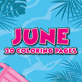 June Coloring Pages - 20 Sunny Designs for Creative Fun!