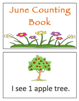 Preview of June Counting Books