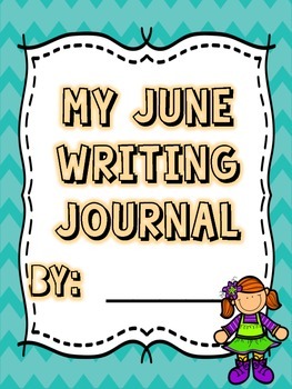 Preview of June Creative Writing Prompts and Student Booklet