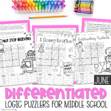 June Differentiated Logic Puzzles Brain Teasers Fast Finis