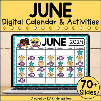 Preview of June Digital Calendar