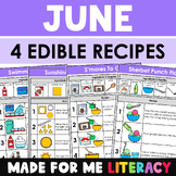 June Edible Recipes (4 Visual Recipes Included!)