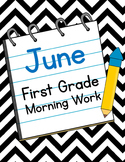June First Grade Morning Work
