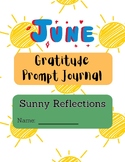 June Gratitude Prompt Journal