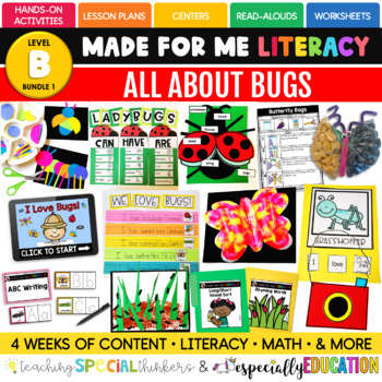 June: All About Bugs (Made For Me Literacy) by Especially Education