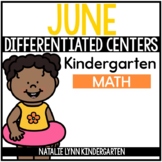 June Math Centers for Kindergarten