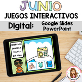 June Math & Literacy Digital Games. Juegos interactivos Sp