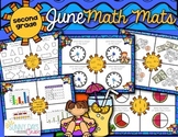 June Math Mats {second grade}
