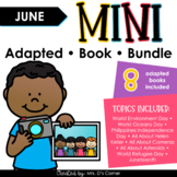 June Mini Adapted Book Bundle [8 books!] Digital + Printab