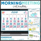 June Morning Meeting Calendar