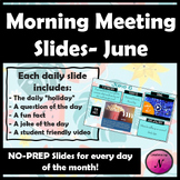 June Morning Meeting Slides