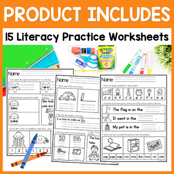 june morning work for kindergarten june worksheets by pocketful of centers