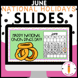 June National Holidays Daily Google Slides Templates | Dai