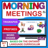 June Ontario  Morning Meeting Work for Grade 1 For Teachin